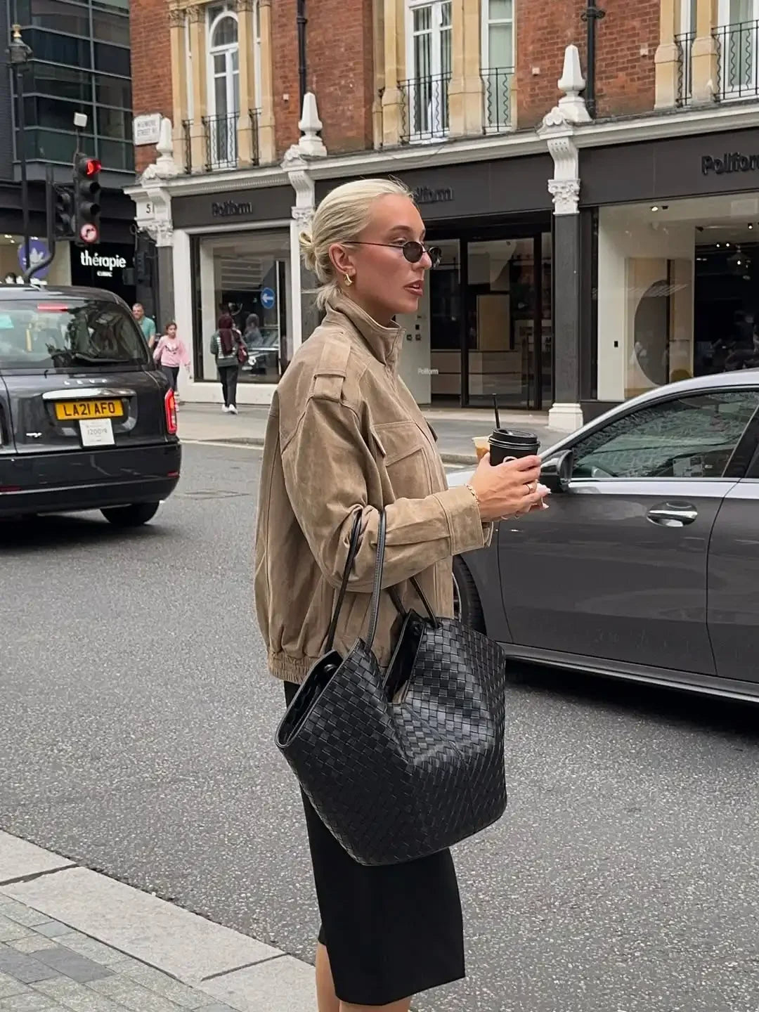 Glamsta - Chic Short Suede Jack - Glamsta™