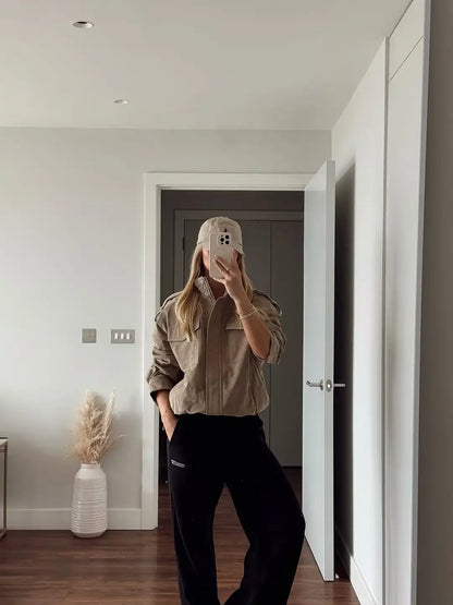 Glamsta - Chic Short Suede Jack - Glamsta™