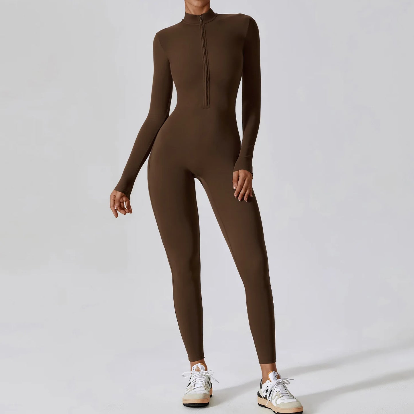 Glamsta - Long Sleeve Yoga Jumpsuit Glamsta™