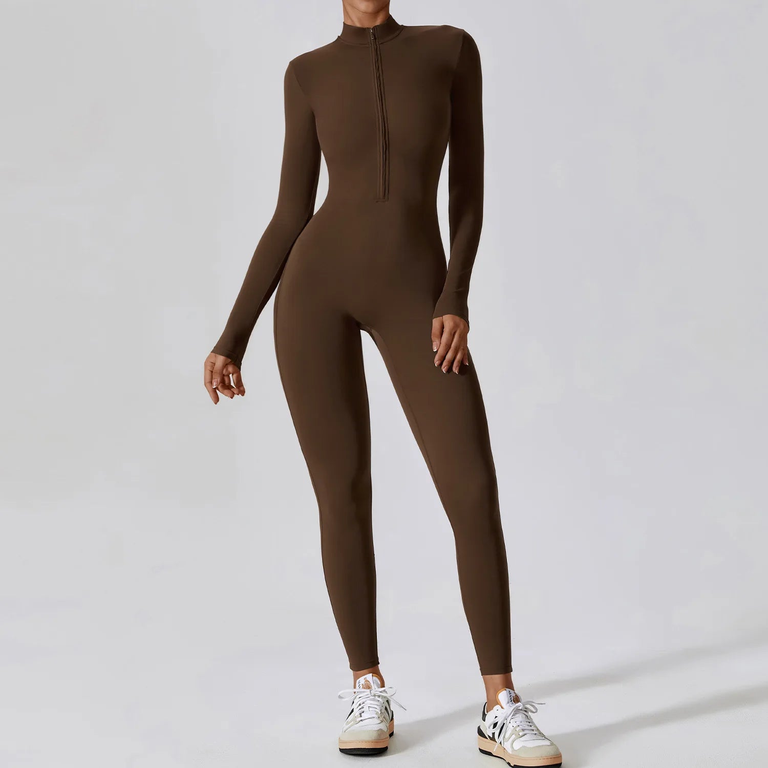 Glamsta - Long Sleeve Yoga Jumpsuit Glamsta™
