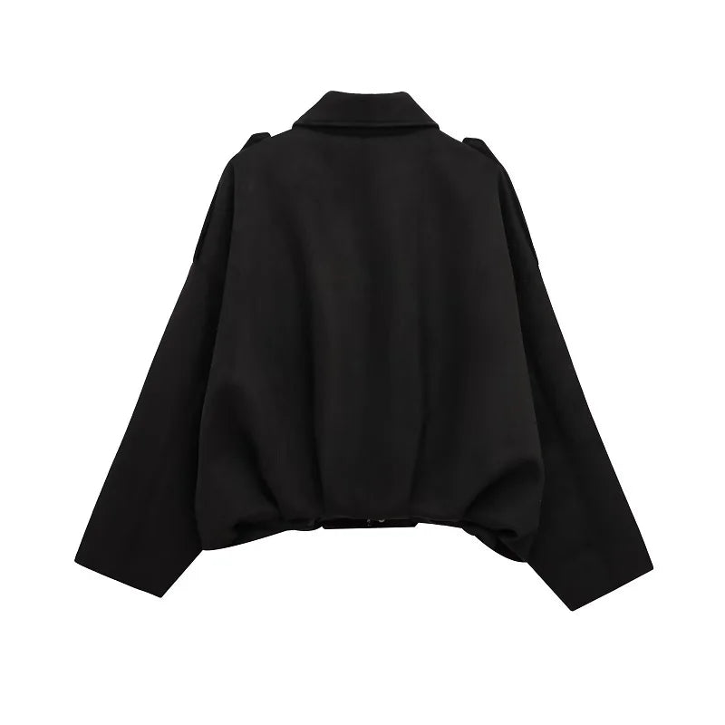 Glamsta - Suede Bomber Jack Oversized - Glamsta™